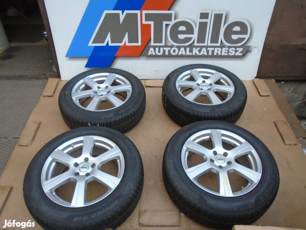 ár/db! [HASZNÁLT] AUTEC alufelni 18", téli gumival - 225/60R18 - 104H